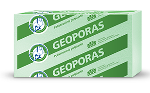 Polistireninis putplastis Geoporas EPS 100, nefrezuotas Polistireninis putplastis Geoporas EPS 100, nefrezuotas